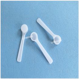 0 5g gram 1ML Plastic Scoop PP Spoon Measuring Tool for Liquid medical milk powder - 200pcs lot OP1002221n