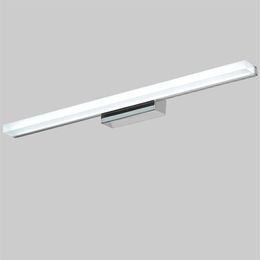 Longer LED Mirror Light 0 4M-1 5M bathroom light AC90-260V modern vanity light acrylic wall lamp bathroom lighting waterproof - I7224y