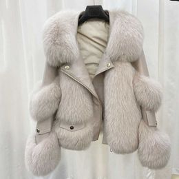 Women's Fur Faux Fur New women's fur jacket in winter casual foreign fur coat loose high-quality imitation fur coat HKD230727