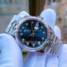 Super BPf Watch Men's 41MM Stainless Steel Case Automatic Movement BP Factory Gift Watches Blue Diamond Dial Jubilee Strap Wristmaps dive Sapphire Glass