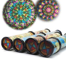 30cm Large Scalable Rotating Kaleidoscopes Extended Rotation Fancy Toy Coloured Toy K0079 Baby Autism Children Kid AdjustableZZ