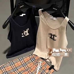 Fragrant Tank Top Ice Cool Pure Cotton Loose Lazy Relaxed Easy Wear Traceless and Fast to Group Goods