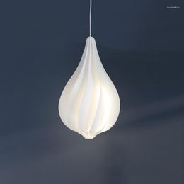 Pendant Lamps Modern Water Drop Lights Nordic LED Lamp Living Room Bedroom Kitchen Bar Loft Decor Home Suspension Luminaire