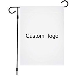 Custom 18*12 inches Garden Flag Banner with your Design Logo For OEM DIY Direct Flags