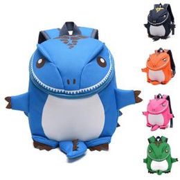 Cute Nylon Children Backpacks Kindergarten Schoolbag Cartoon Dinosaur Kids Backpack Children School Bags Girl Boy BackpacksZZ