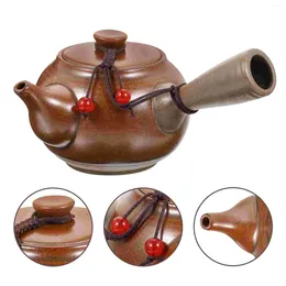 Dinnerware Sets Picture Household Tea Serving Pot Teapot Retro Ceramic Kettle Portable Teakettle