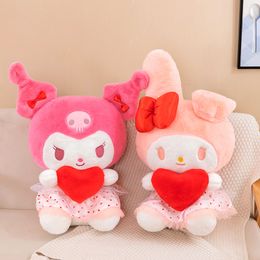 Anime Peripheral Stuffed Plush Animals Toy Cuddle Heart Puppets Doll Children's Playmate Home Decoration Boys Girls Birthday Children's Day Christmas 22cm