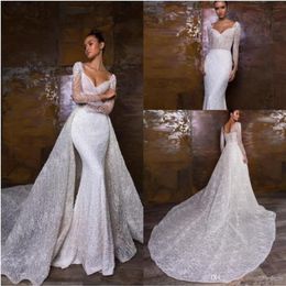 2022 Design Vestidos De Noiva Sereia Com Trem Destacável Lindo Renda Vestido De Noiva De Luxo Aplicado Vestidos De Noiva Country232J