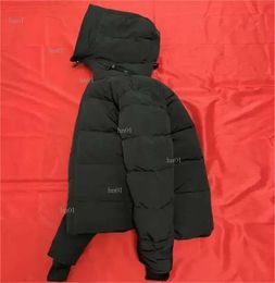 Abbigliamento da uomo Piumino invernale da uomo Cappotto con cappuccio a maniche lunghe Parka Giacca imbottita d'oca canadese Giacca da donna Capispalla canadese