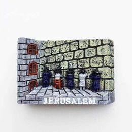 Fridge Magnets QIQIPP Israel Palestine Jerusalem monuments wailing wall magnetic refrigerator magnets x0731