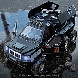 Diecast Model Cars 124 Military Armoured Car Alloy Car Model Diecast Metal Toy Offroad Vehicles Car Model Explosion Proof Car Tank Model Kids Gift x0731