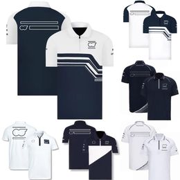 F1 2022-2023 Team Polo Shirt Formula 1 Racing Men's T-shirt Lapel Short Sleeves Summer Men Women Casual T-Shirt Motocross Jer209F