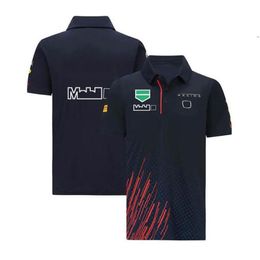 Kart racing suit Formula 1 F1 T-shirt red team customization and the same style as the team228h