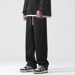 Men's Pants Jogger Men Drawstring Trousers Mens Casual Harajuku Style Sweatpants Japanese Oversized Fashion Loose Woman Pant 3XL