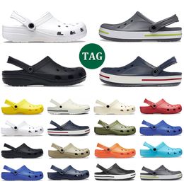 2023 Cro men women designer sandals mens summer beach slippers kids adult waterproof slides balck white pink blue womens Nursing outdoor shoes