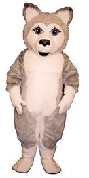 GIRL WOLF halloween Mascot Costumes Cartoon Character Outfit Suit Xmas Outdoor Party Outfit Adult Size Promotional Advertising Clothings