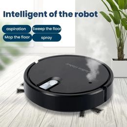 Vacuums 5in1 Wireless Smart Robot Vacuum Cleaner Multifunctional Super Quiet Vacuuming Mopping Humidifying For Home Use 230731