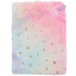 Notebooks Taking Notes Novelty Plush Fluffy Covers Good Looking Diary Paper Cartoon Student