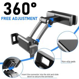 Car Seat Mount Universal Telescopic Tablet Holder Bracket Clamp Rack for iPad for Car for Universal Tablet245z