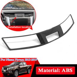 Car Styling ABS Chrome For Nissan Navara NP300 D23 2017-2019 Air Conditional Panel Sequins Internal Decorations Car Stickers279w