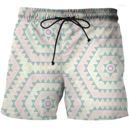 Men's Shorts Japanese Style And 3D Print Men Short Beach Quick Dry Running Drawstring Design Casual Swimwear Clothing