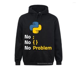 Men's Hoodies Computer Programming Language Python Sweatshirt Design For Code Programmer Homme Pullover Hooded Camiseta