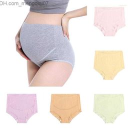 Maternity Intimates Women's Panties 3XL 4XL 5XL Cotton Maternity High Waist Adjustable Belly Stretch Briefs Clothes For Pregnant Women Pregnancy Underwear Z230801