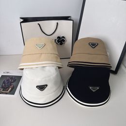 Fashion Mens Bucket Hat Designer Womens Casual Beach Caps Summer Fisherman Cap Luxury Brand Sun Hat 4 Colours