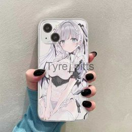 Cell Phone Cases Cute anime Sweet girl mobile phone Cases For iPhone 11 12 13 14 Pro XS MAX 13mini Case For iPhone 6s 7 8 Plus XR X soft tpu Case x0731