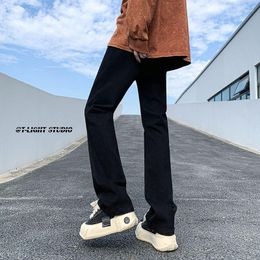 Men's Jeans High Street Fashion Comfortable Arrival Men Trousers Straight Slim Fit Cotton Quality Casual Denim Pants U62