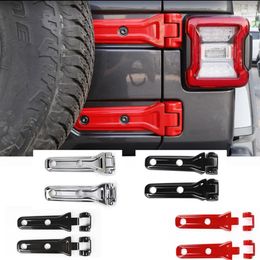 ABS Door Hinge Spare Tire Hinge Decoraion For Jeep Wrangler JL 2018 Factory Outlet High Quatlity Auto Exterior Accessories233q