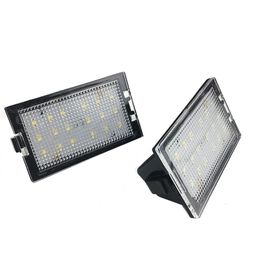 2Pcs For Land Rover Discovery Series 3 LR3 4 LR4 lander 2 LR2 Range Rover Sport Car LED Licence Number Plate Light Lamp 232m