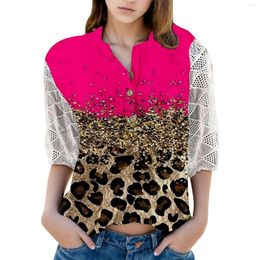 Ethnic Clothing Ms. Qiu Model Of Printed And Art To Ancient Ways Round Collar Button Set Head Long Lace Sleeve Blouse Womens Nice Bodysuit