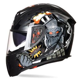 2022 new -selling jiekai off-road motorcycle locomotive full helmet outdoor racing riding equipment1776