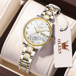 Other Watches OLEVS Luxury Women Watch Fashion Top Brand Quartz Watch for Women Waterproof Luminous Date Wristwatch Simple Casual J230728