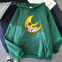 Women's Hoodies Anime Soul Eater Printed For Men Fashion Casual Cool Manga Graphic Sweatshirts Hoody Women Harajuku Unisex Long Sleeve