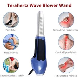 Other Massage Items Light Wave Energy Physiotherapy Machine Terahertz Cell Hyperthermia Instrument Body Care Pain Relief Electric Blower Wand l230728