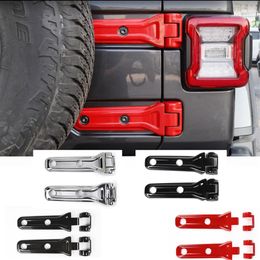 ABS Door Hinge Spare Tyre Hinge Decoraion For Jeep Wrangler JL 2018 Factory Outlet High Quatlity Auto Exterior Accessories270u