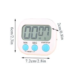 Timers Digital Kitchen Timer Household Cooking Utility Supplies Cooking Tools Loud Alarm Display For Cooking And Baking Sports Game
