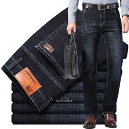 Men's Jeans 2023 Man Stretch Straight Fit Jeans Man Soft Black Men's Jeans Pants Masculino Denim Overalls Trousers J230728