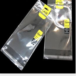 2000X Cell Phone Case Plastic Packing Zipper Retail Package Zipper bags Self-Adhesive Bag OPP Poly Plastic Bag Pouch For Iphone189j