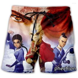 Men's Shorts Phechion Fashion Men/Women Avatar: The Last Airbender 3D Print Casual Novelty Streetwear Men Loose Sport L73