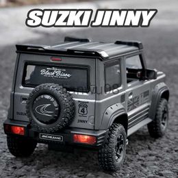Diecast Model Cars 118 SUZUKI Jimny OffRoad Alloy Car Diecasts Toy Vehicles Car Model Wheel Steering Sound and light Car Toys For Kids Gifts x0731