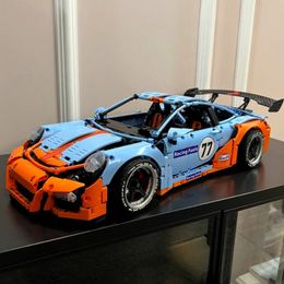 Blocks MOC High Tech Compatible 42056 Super Sport Car Model Set Building Bricks Educational Toy Birthday Gifts For Kid 230731