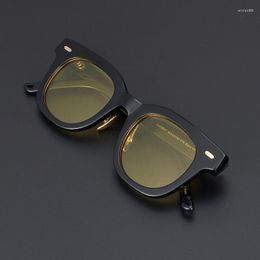 Sunglasses Korean Version Of Polarised Myopia Driving Box Plate Anti-radiation And Anti-blue Glasses Frame