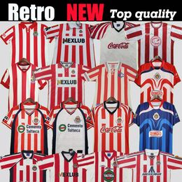 Retro Guadalara Chivas Soccer Jerseys 1995 1996 1997 1998 1999 2000 2006 Vintage Football Shirts 1960 94 95 96 97 98 99 00 01 02 03 06 07 08 Uniform 60th 100TH