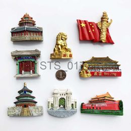 Fridge Magnets Souvenir Country Fridge Magnets Moscow Russia France Paris Dubai Travel Commemorative Decoration Refrigerator Metal Magnet x0731