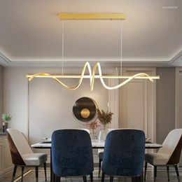 Pendant Lamps Nordic Modern Simple Design Led Chandelier For Dining Room Kitchen Table Bar Living Bedroom Ceiling Hanging Light