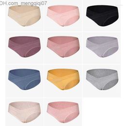 Maternity Intimates Women's Panties Soft Breathable Cotton Maternity Low Waist Seamless Plus Size Underwear Clothes For Pregnant Women Z230802