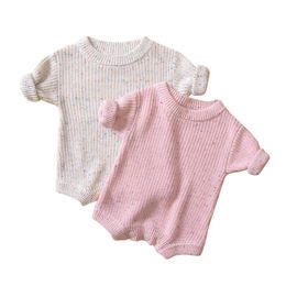 Baby Girl Rompers 0-24M Newborn Girl Romper Cotton Long Sleeve Jumpsuit Outfit Clothes Autumn Sweater Bodysuit